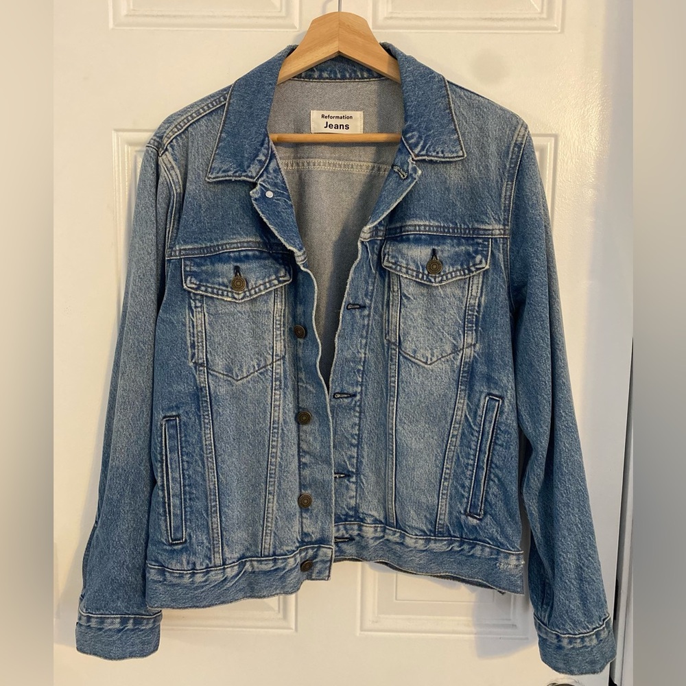 REFORMATION Denim Jacket